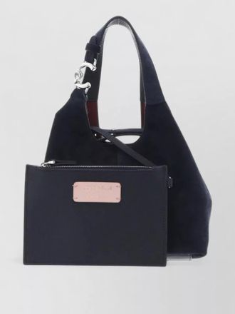 Coccinelle suede shoulder bag