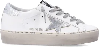 Golden Goose Hi Star Leather Sneakers