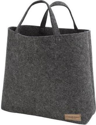 Eskimo Einkaufsshopper ESKIMO Uni, Damen, grau (dunkelgrau), Polyester, Einkaufsk&ouml;rbe Einkaufsshopper