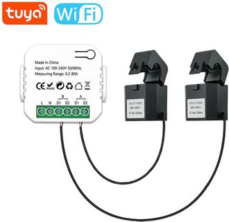 OEM Contador De Energ&iacute;a - Wifi Bidireccional 0,2-80 A - 100-240 V - Para Sistemas Solares Fotovoltaicos - 1 Unidad