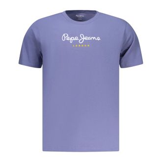Pepe Jeans London T-Shirts, male, Purple, Size: 2XL Eggo T-Shirt