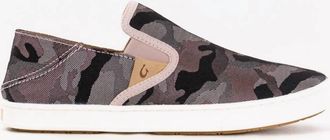 Olukai Womens Pehuea Pai Slip On Sneaker In Soft Pink/camo
