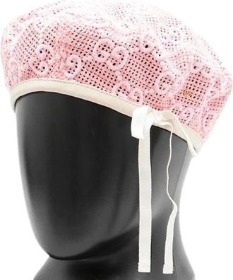 Gucci Pre-owned Cotton hats - Dames - Vintage Accessoires - Roze - ONE Size - Vintage