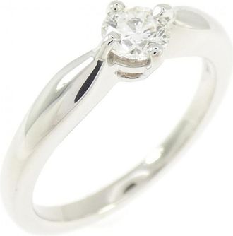 Bulgari Platinum Platinum 950 Band Ring (Pre-Owned)