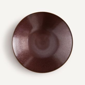 AM.PM Set van 4 geglazuurde keramieken pastaborden, Kanso