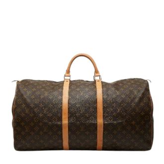 Louis Vuitton Pre-owned Weekend Bags, unisex, Brown, Size: ONE SIZE Pre-owned Weekend Bag