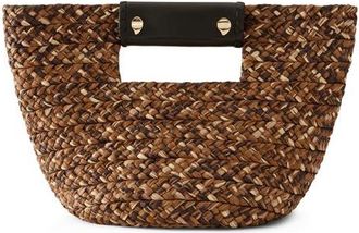 Helen Kaminski Mini Remi Braided Raffia Tote in Nutshell Multi at Nordstrom