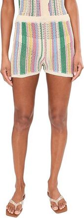 Blank NYC Over The Rainbow Shorts Womens Shorts : LG, Polyester