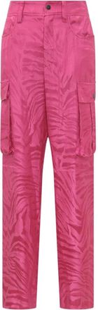 Giuseppe Di Morabito Rechte broek - Dames - Straight fit broeken - Roze - S - Broeken