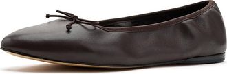 Marc Fisher Amellie Womens Flat Shoes Dark Brown Leather : 6.5 M