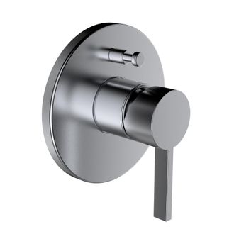 Laufen Juego De Acabado Kartell Para Mezclador Empotrado De Ba&ntilde;o, Simibox Pvd Acero Inoxidable Laufen