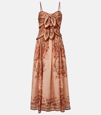 Zimmermann Aster floral silk maxi dress