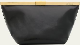 Jimmy Choo London Ganache Leather Shoulder Bag
