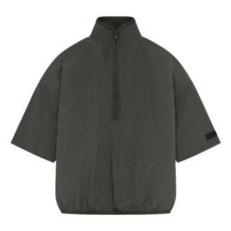Fear of God SS24 Halfzip Mockneck Shirt Ink 186SP244050F