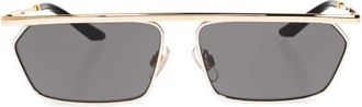 Dolce & Gabbana Dg 2327 Rechthoekige Zonnebril - Heren - Zonnebrillen - Geel - 60 MM - Accessoires
