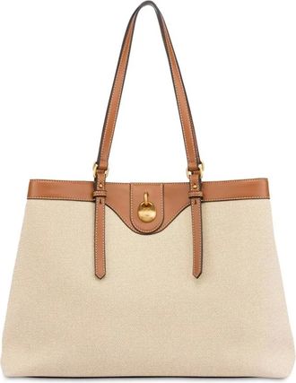Pollini Tote Bags, female, Beige, Size: ONE SIZE Shopping Bag
