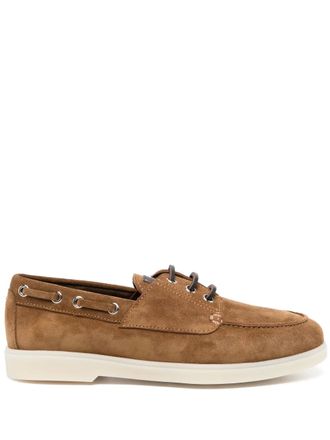 Giuseppe Zanotti Suède loafers - Bruin
