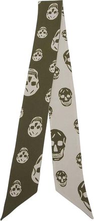 Alexander McQueen Multicolor Graphic Printed Scarf