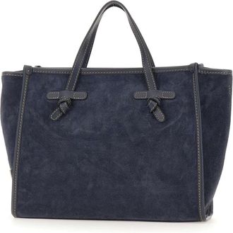 Gianni Chiarini Miss Marcella 32 - Dames - Shoppers - Blauw - ONE Size - Leer - Tassen