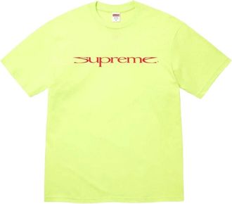 SUPREME FW26 Sharp T-Shirt Bright Yellow FW26T77-YEL