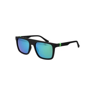 Police Accessoires, Heren, Zwart, ONE Size, Plastic Frame Zonnebril met UV-bescherming