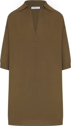 Max Mara LONG VISCOSE CREPE SWEATER - Max Mara - Woman