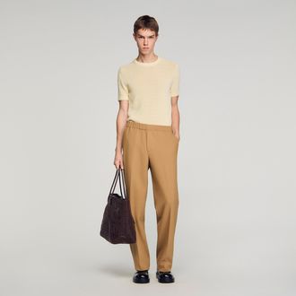 Sandro Wide-leg trousers