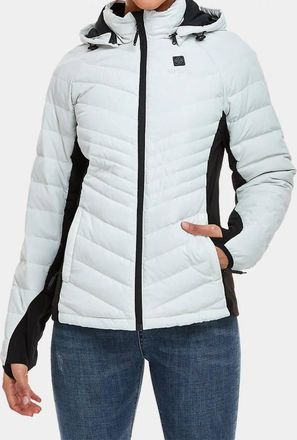 Ororo 4-Zone Heated Down Jacket In White