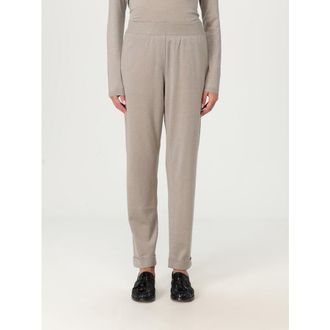 Brunello Cucinelli Womens Taupe Wool Silk Pants, Size M