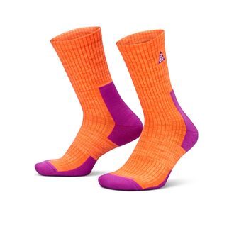 Nike Unisex Nike ACG Everyday Cushioned Crew Socks (1 Pair) in Orange | FB3341-819