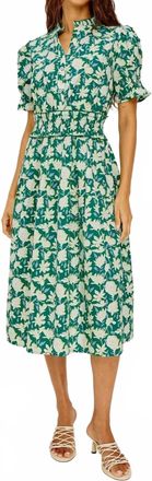 Rails Makayla Midi Dress In Green Mayflower