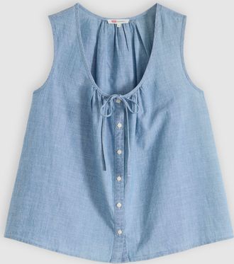 Levi's Luella Blouse - Womens - XS - Blue
