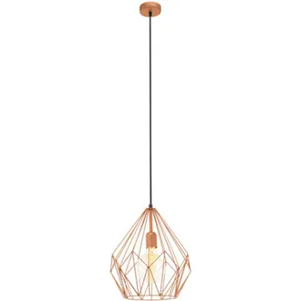 Eglo Suspensi&oacute;n De Cobre Eglo Vintage 60w