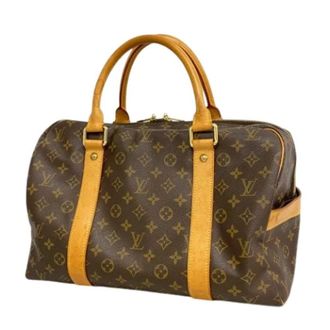 Louis Vuitton Pre-owned Weekend Bags, unisex, Brown, Size: ONE SIZE Pre-owned Monogram Carryall Boston Bag