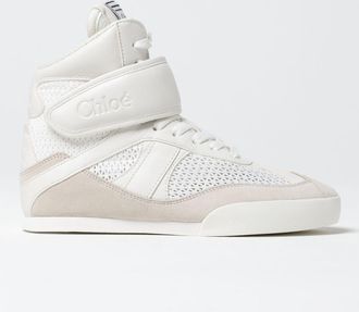 Chlo&eacute; Sneakers Kick Chlo&egrave; in pelle e mesh traforato