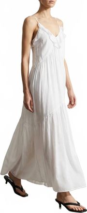 Isabel Marant Vasma Maxi Dress In White
