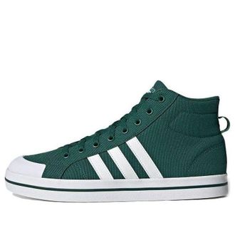 adidas neo Bravada Mid Dark Green White GY0672