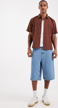 Cotton On Jorts super ampi blu stealers