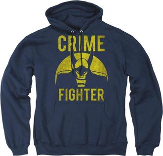 Gildan DC Comics Fight Crime Adult Pull Over Hoodie / Hooded Sweatshirt