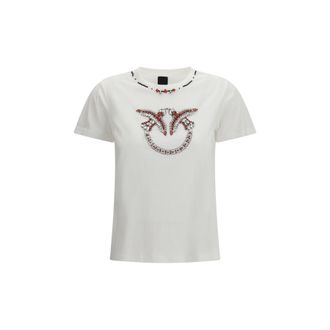 Pinko Witte Katoenen T-Shirt