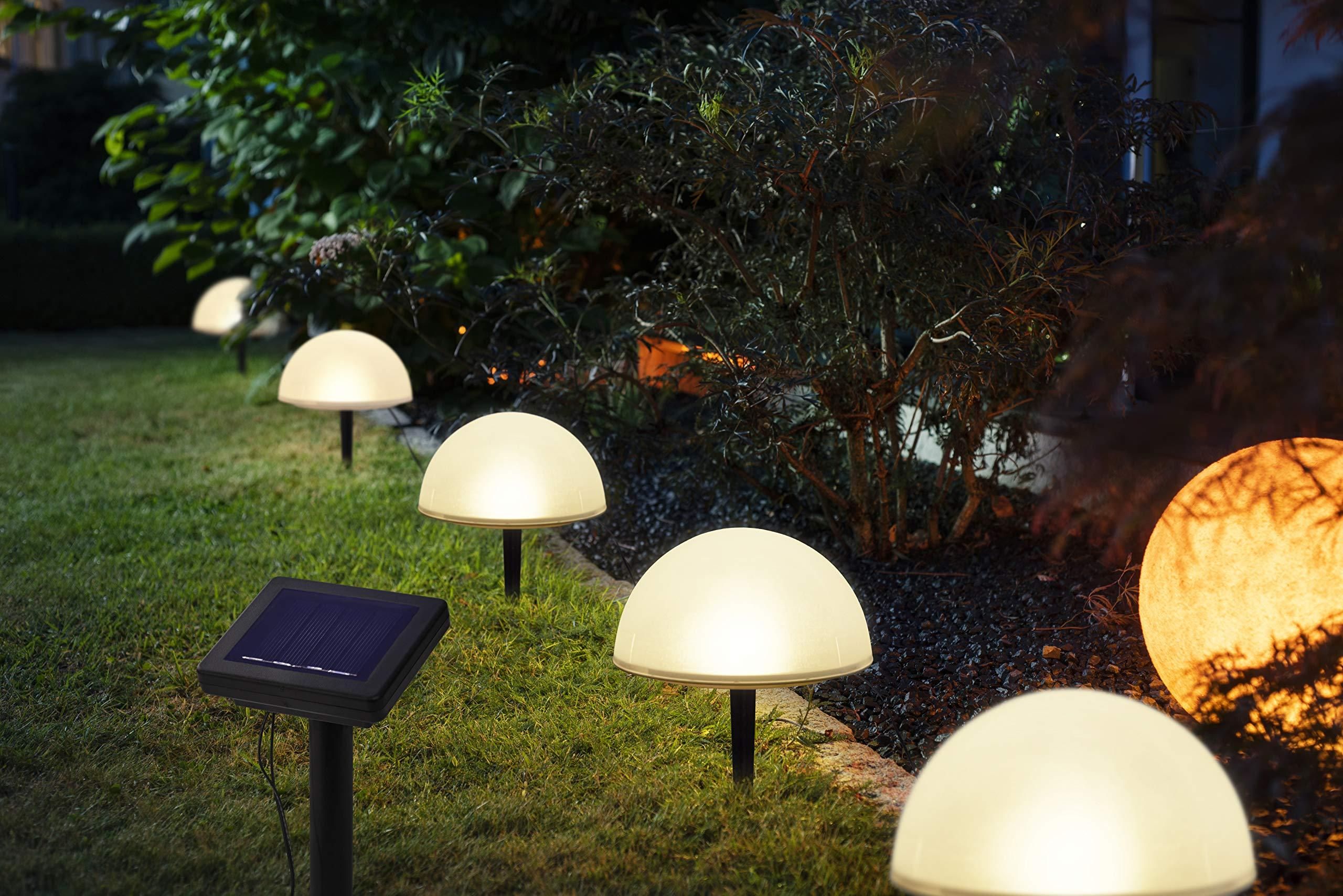 2er Set Solar-Deko-Wasserhähne Mit LED-Lichterschweif – Vintage-Look Für Garten & Terrasse