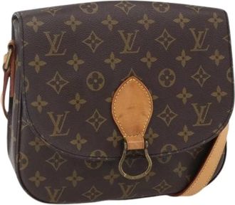 Louis Vuitton Pre-owned Cross Body Bags, female, Brown, Size: ONE SIZE Pre-owned Canvas Cross Body Bag