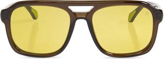 Moncler Vantos Zonnebril - unisex - Zonnebrillen - Grijs - 56 MM - Accessoires