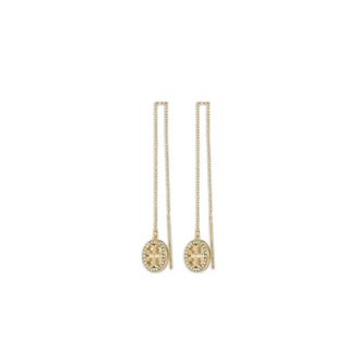 Tory Burch Bijoux - Dames - Oorbellen - Geel - ONE Size - Accessoires