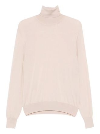 Saint Laurent roll-neck sweater - Neutrals