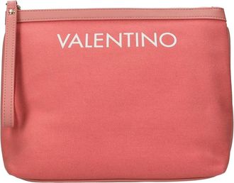 Mario Valentino Beauty Case - Dames - Clutches - Roze - ONE Size - Leer - Tassen