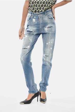 Dsquared2 Slim-Fit Jeans 642 With Rhinestones 16 cm Dsquared2