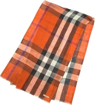 Burberry Pre-owned Stole - - Pre-owned - Donna - Multicolore - ONE SIZE