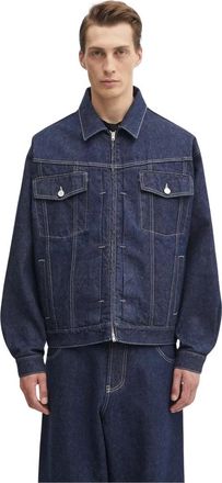 VETEMENTS Hip-Hop Denim Jacket - Heren - Spijkerjassen - Blauw - XL - Denim - Jassen