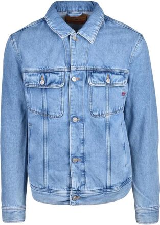 Diesel Denim Jacket - Heren - Spijkerjassen - Blauw - XL - Denim - Jassen